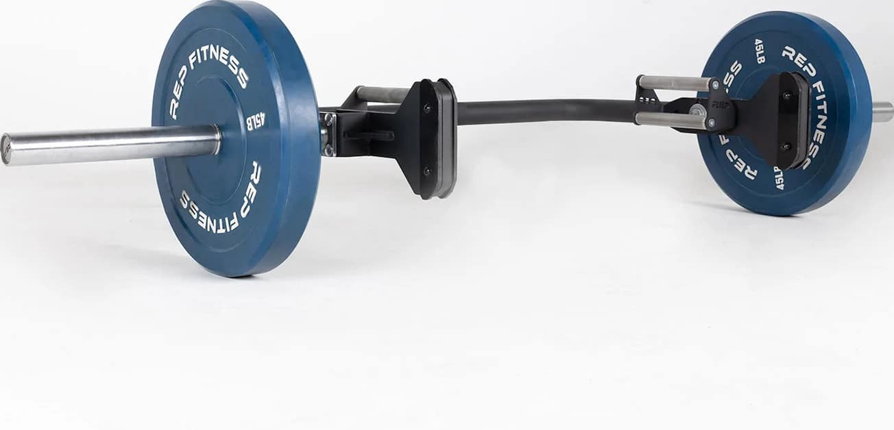 Rep Fitness Open Trap Bar on a barbell