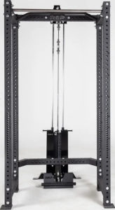 Rep Fitness Selectorized Lat Pulldown & Low Row full front