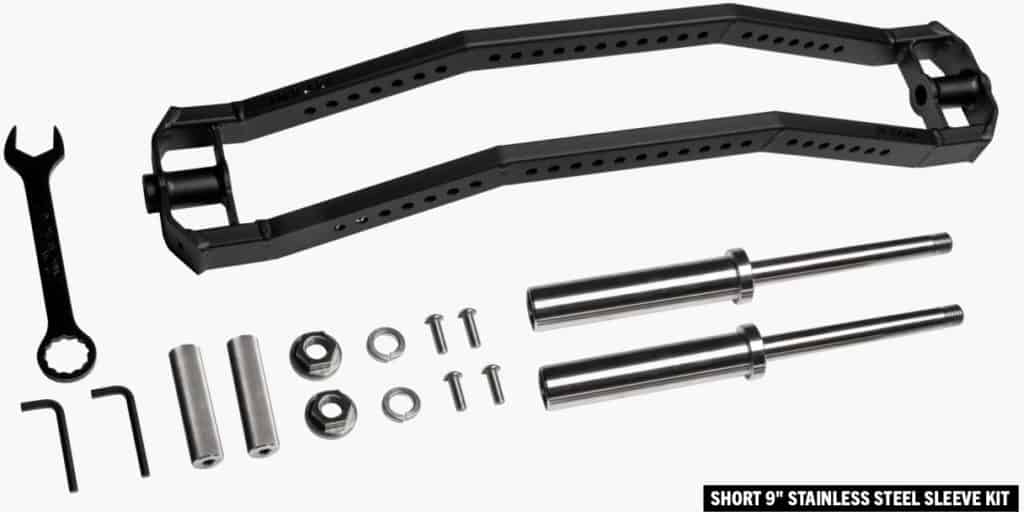 Rogue Fitness MG-4CN Narrow Multi Grip Camber Bar stainless kit