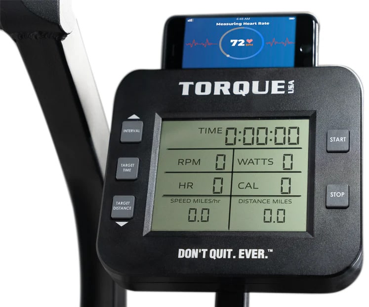 Torque Fitness Stealth Air Bike console