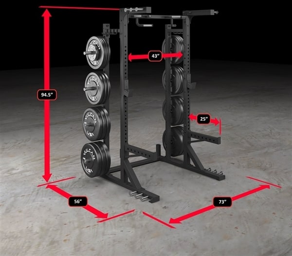 Vulcan Strength Half Rack - Elite main