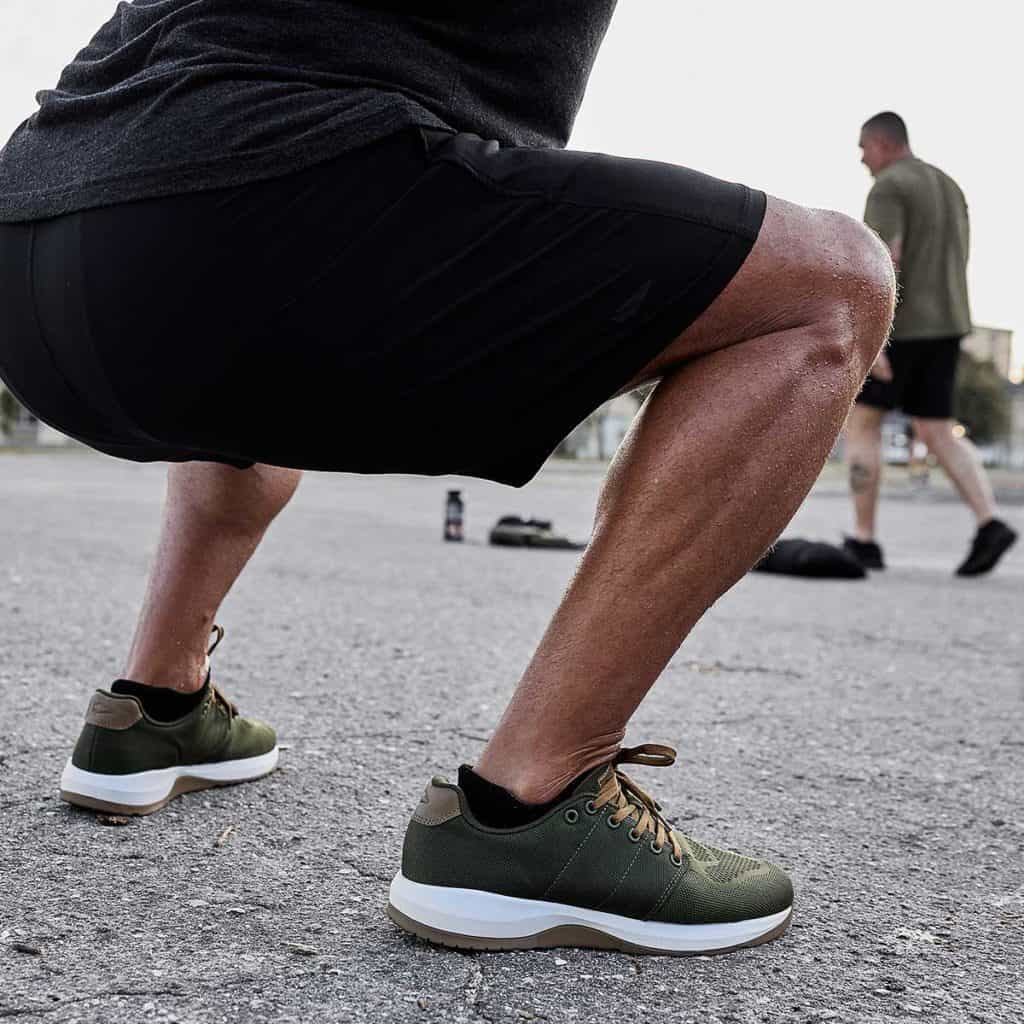 GORUCK Ballistic Trainers - Low Top worn by an athlete 3