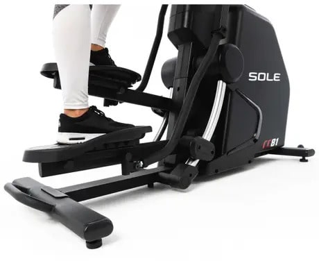 Sole Fitness Sole CC81 Climber with an athlete