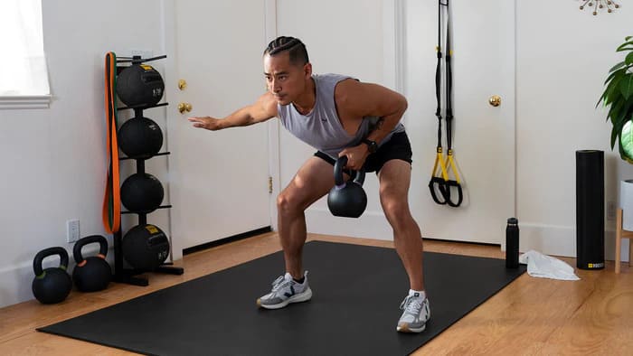 TRX Gravity Cast Kettlebells with an athlete 2