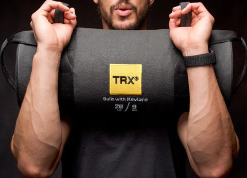 TRX XD Kevlar Power Bag with an athlete 2