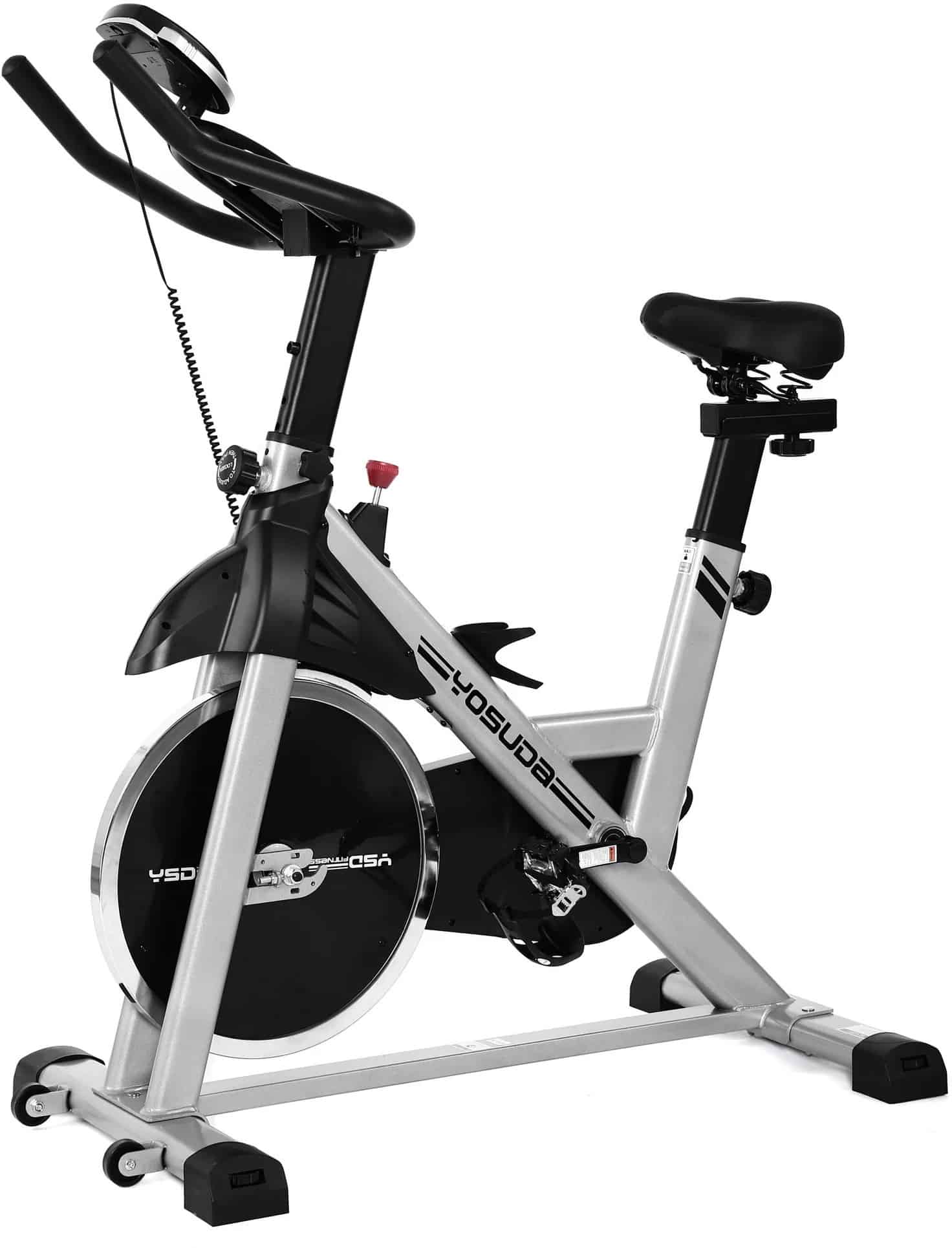 YOSUDA Indoor Stationary Cycling Bike YB001 left side