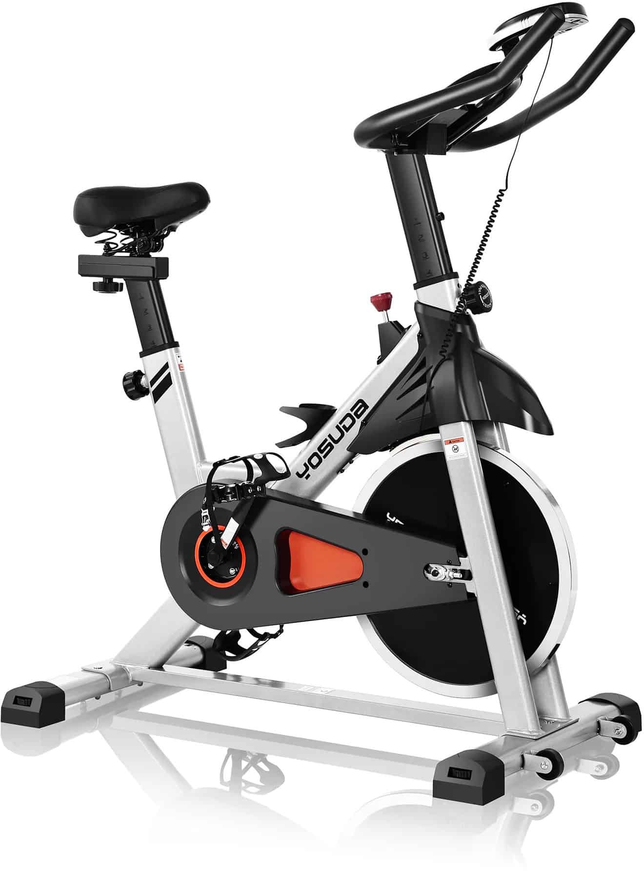 YOSUDA Indoor Stationary Cycling Bike YB001 quarter right