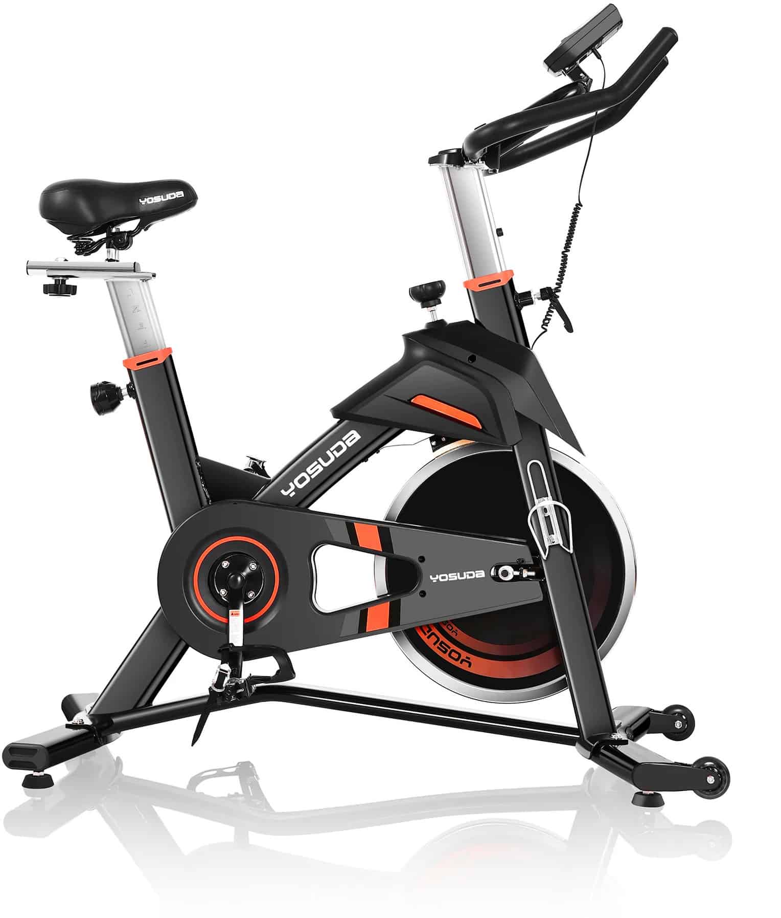 YOSUDA Indoor Stationary Cycling Bike YB007A right side