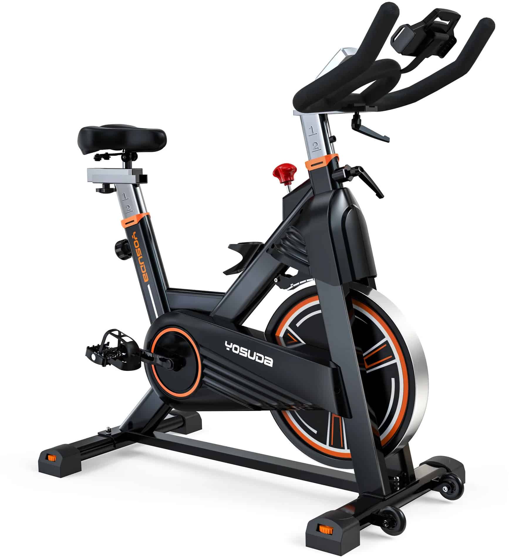 YOSUDA Pro Magnetic Exercise Bike quarter right