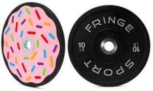 Fringe Sport Pizza & Donut Bumper Set (10lb Pair) 10lb