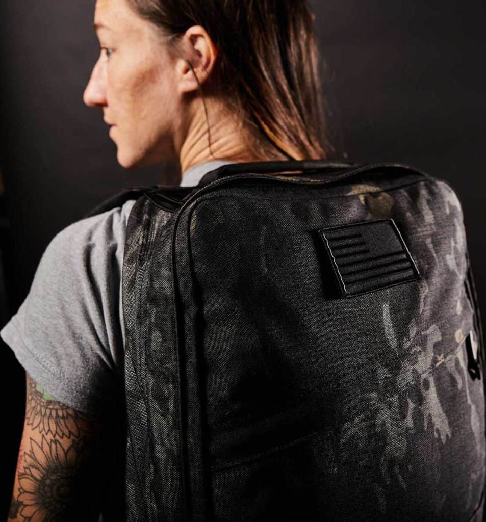 GORUCK GR1 worn by an athlete 2