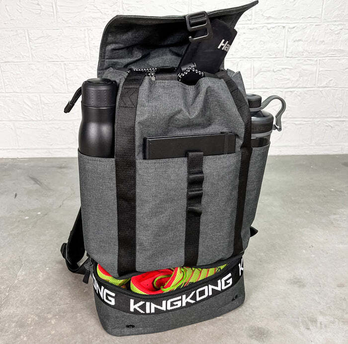 King Kong Apparel SURGE21 Backpack charcoal shoes