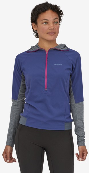 Patagonia Womens Airshed Pro Pullover worn front