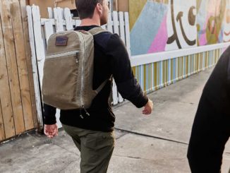 GORUCK Bullet Ruck Heritage - USA worn by an athlete 2