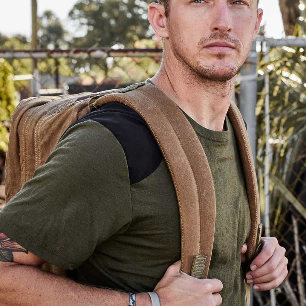 GORUCK GR2 Heritage - USA with an athlete