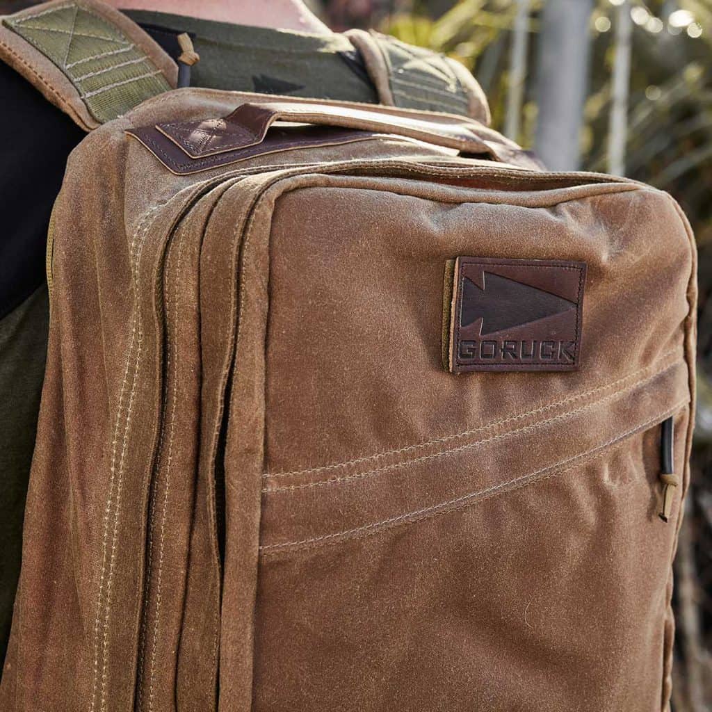 GORUCK GR2 Heritage - USA worn back