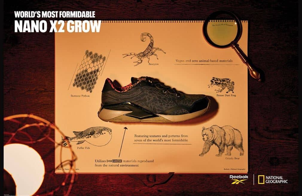 Reebok National Geographic Nano X2 Grow Training Shoes 3