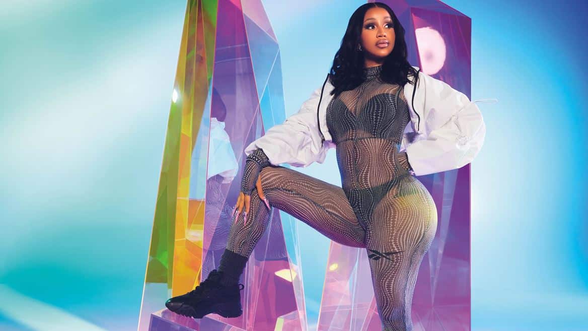 Reebok and Cardi B jumpsuit 2