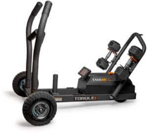 Torque Fitness Tank M1 Sled  m1 with dumbbells